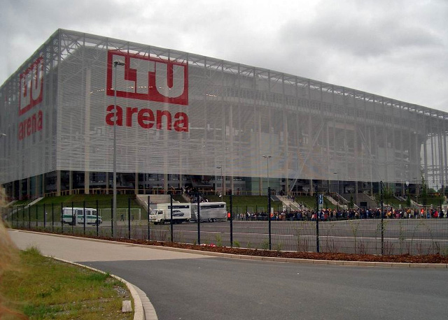 Merkur Spiel-Arena is located in Düsseldorf, Germany