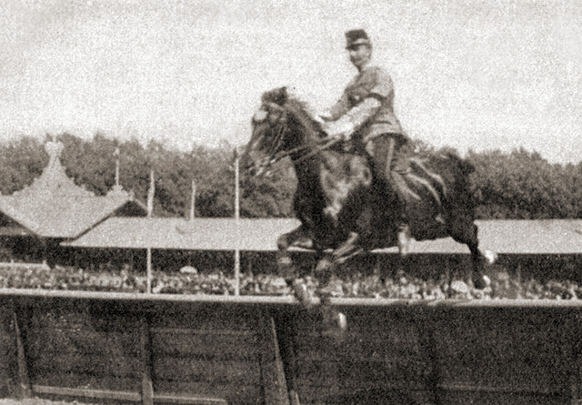 Arthur von Pongracz of Austria also competed at age 72 in Dressage in 1936