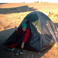 Rogaining tenting