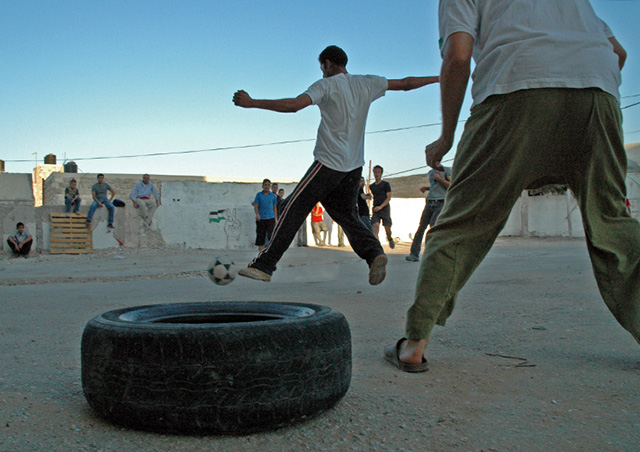 street football in Palestine