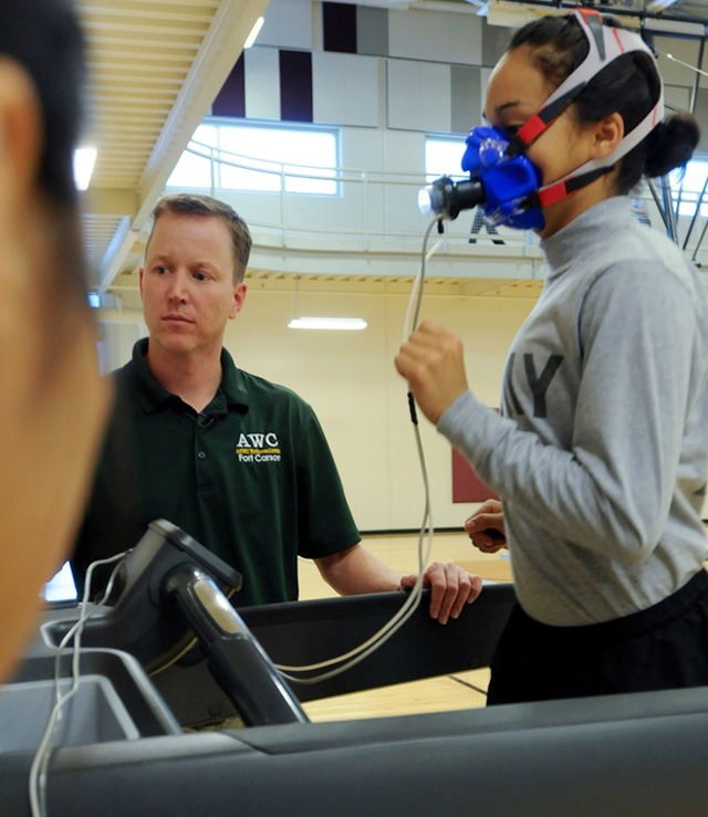 VO2max treadmill test